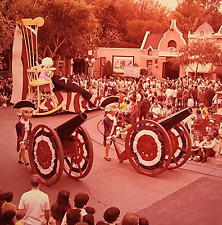 Vintage Antique Film Slide Photo Disneyland America On Parade Cannon Salute picture