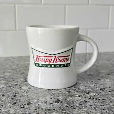 Krispy Kreme Doughnuts Mug Cup White Coffee Restaurant Diner Raised Logo 14oz picture