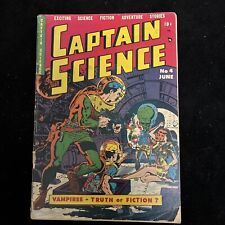Captain Science #4  1951 - Youthful  F/GD- Comic Book picture