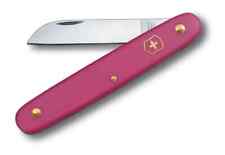 NEW SWISS ARMY 3.9050.53B1  VICTORINOX PINK STRAIGHT FLORAL GARDENING KNIFE picture