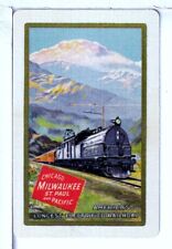 Single Vintage Railroad Playing Card 