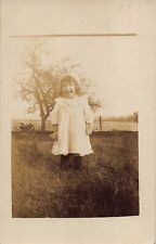 c1910 RPPC Postcard Laughing Little Girl named Violet picture