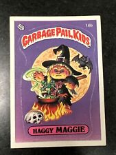 1985 Topps Garbage Pail Kids Haggy Maggie GPK Original Series 1 OS1 #16b Matte picture
