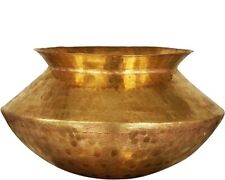 Brass Handmade Kalai Biryani Handi for Cooking & Serving-3 L picture