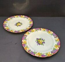 2  PARAGON SPRING MELODY Sandwich/ Salad Plate 8 Inch  *Double Warrant  picture