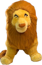 Disney Jumbo Rare Lion King Mufasa/Simba Plush Disney Store Life Size Poseable picture