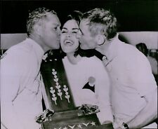 LG865 1965 Wire Photo CORINNA TSOPEI Miss Universe Daytona Continental Winners picture