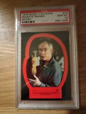 1979 topps rocky II Stickers Rocky's Trainer Mickey PSA 10 Pop 7 picture