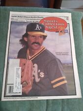 February 26, 1993 Sports Collectors Digest Oakland A's HOFer Dennis Eckersley picture