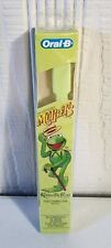 NEW 1984 SEALED Muppets KERMIT THE FROG TOOTHBRUSH Retro Oral-B Vintage NOS picture