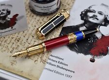 MONTBLANC 2016 William Shakespeare Writers Limited Edition 1597 Fountain Pen M picture