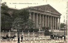 1907 Paris Chambre des Deputes J.L.C. Montparnasse Postcard 13-53 picture