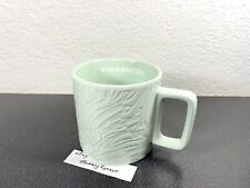 2022 Starbucks Spring Mint Green Ceramic 14oz Coffee Mug Cup NEW UNUSED NWT picture