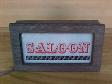 vintage electric lighted saloon bar light  tavern sign man cave bar display picture