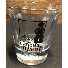 Shot Glass National Cowboy Museum Oklahoma City Barware Whiskey Liquor picture