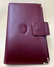 LEATHER DIARY HOLDER LEATHER COVER CARDIER CALENDAR DOOR picture