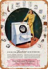 Metal Sign - 1947 Westinghouse Laundromat - Vintage Look Reproduction picture
