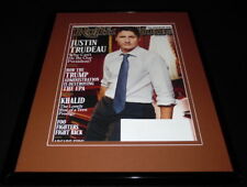 Justin Trudeau Framed 11x14 ORIGINAL 2017 Rolling Stone Magazine Cover  picture