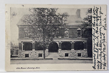 Lansing MI- Michigan, Elks' Home, Stone Building, Vintage Postcard 1906 Postmark picture