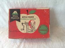 White Mountain Vintage Apple Parer Slicer In original Box Collectible Kitchen picture
