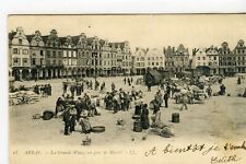 CPA 62 Pas de Calais ARRAS La Grande Place Market Day. Written year 1903 picture