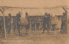 Bayonet Drill ROTC Plattsburg New York NY WW1 1917 Real Photo RPPC picture