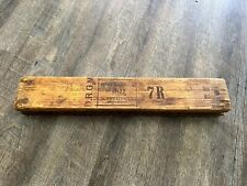 Antique 1930s Wood Cigar Press Mold 22