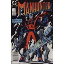 Manhunter #3 Newsstand  - 1988 series DC comics VF+ Full description below [w] picture