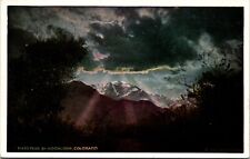 Postcard~Colorado~Pike's Peak by Moonlight~c1920s~Unposted picture