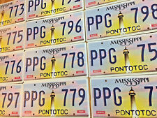 20 Mississippi Lighthouse License Plates- Good Condition picture