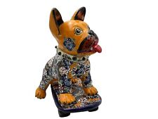 Talavera Frenchie French Bulldog Skateboard Cute Mexican Pottery Folk Art 12