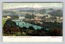 Reading PA-Pennsylvania, Schuylkill Valley Mountain, Vintage c1907 Postcard picture