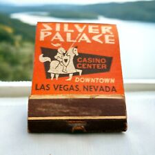 Vintage Matchbook Silver Palace Las Vegas Nevada Gambling Advertising  picture