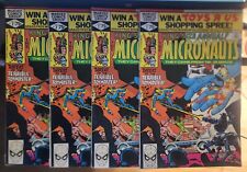 Micronauts Annual 2 Dealer Lot of 4 Copper Age Marvel Bill Mantlo picture