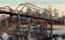 GA~GEORGIA~THOMASVILLE~JONES' BRIDGE~OCKLOCKNEE RIVER~MAILED 1912 picture