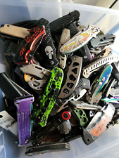 7 Folding knives grab bag Gerber Buck MTECH Coast Victorinox TSA confiscated picture