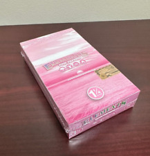 Elements PINK 1 1/4 (1.25) Rolling Cigarette Papers 25ct-FULL BOX picture