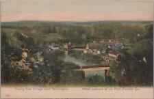 Postcard Rising Sun Village Near Wilmington DE Headquarters du Pont Powder Co  picture