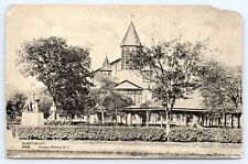 c1908 Auditorium Ocean Grove New Jersey Exterior View Monmouth County Postcard picture