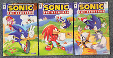 Sonic The Hedgehog #2,3,4 IDW SEGA 2018 Series Cover A's Lot of 3 - NM picture
