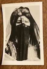 Vintage 1940s Native Egyptian Woman Fashion Garb Egypt Africa Real Photo P9L23 picture