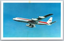 Postcard TWA Star Stream Luxury Air Travel O181 picture