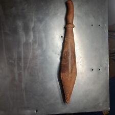 Antique Collectible Samoan War Wood Club Or Fish Wacker picture