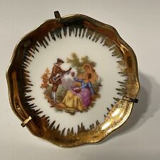 Vintage Limoges France Mini Plate Porcelain Decor Piece picture