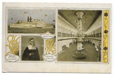 Str. Puritan Steamer Ship Boat Old Postcard picture