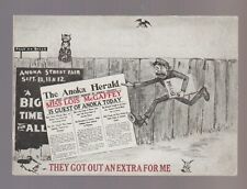 Anoka MINNESOTA 1906 ANOKA HERALD NEWSPAPER Greetings STREET FAIR Advertising picture