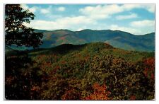 The Black Mountains Blue Ridge Parkway, North Carolina Postcard picture