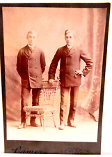 Antique Cabinet Photo Men ID'd Henry & Harley Dum Omaha, Nebraska by Gamer picture