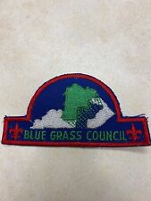 Blue Grass Council Hat Shape Council Patch CP picture