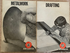 Vintage Boy Scout Merit Badge Booklets Drafting & Metalwork 1960s picture